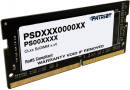Оперативная память для ноутбука 16Gb (1x16Gb) PC4-25600 3200MHz DDR4 SO-DIMM CL22 Patriot Signature Line PSD416G320081S3