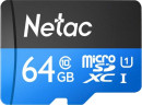 Карта памяти microSDHC 64Gb Netac P5002
