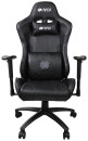 Игровое кресло HIPER HGS-103 чёрное (массаж, кожа-PU, 2D подлокотник, газлифт класс 4, регулируемый угол наклона, механизм качания)2