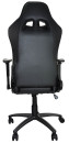 Игровое кресло HIPER HGS-103 чёрное (массаж, кожа-PU, 2D подлокотник, газлифт класс 4, регулируемый угол наклона, механизм качания)3