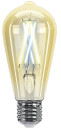 Лампочка: HIPER Smart LED Filament bulb IoT ST64 Vintage/Умная филамент LED лампочка/Wi-Fi/Е27/7Вт/2700К-6500К/600lm/Тонировка