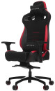 Игровое кресло Vertagear PL4500 чёрно-красное (Coffee Fiber, LED, регулируемый угол наклона, механизм качания)