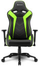 Кресло для геймеров Sharkoon Elbrus 3 черный/зеленый2