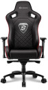 Кресло для геймеров Sharkoon Shark Skiller SGS4 чёрный с красным2