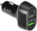 Автомобильное зарядное устройство ACD ACD-С632P-V1B 3/2/1.5 А USB-C черный2