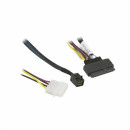 Кабель SuperMicro CBL-SAST-0957  MiniSAS HD SFF-8643 to U.2 PCIE SFF-8639 with Power Cable 55cm2