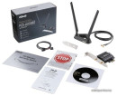 Адаптер Bluetooth+Wi-Fi ASUS PCE-AX58BT черный 90IG0610-MO0R004