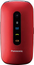 Телефон Panasonic TU456 красный 2.4" GPS Bluetooth 1 симкарта2