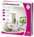 Кронштейн для телевизора Ultramounts UM 867W белый 23"-42" макс.20кг настенный поворот и наклон2