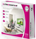 Кронштейн для телевизора Ultramounts UM 903 черный 32"-55" макс.20кг настенный поворотно-выдвижной и наклонный2