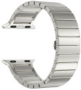 Ремешок Lyambda Canopus для Apple Watch серебристый DS-APG-05-44-SL