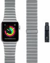 Ремешок Lyambda Canopus для Apple Watch серебристый DS-APG-05-44-SL2