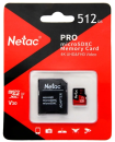 Карта памяти microSDXC 512Gb Netac P500 Extreme Pro NT02P500PRO-512G-R2