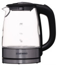 Чайник электрический StarWind SKG5210 2200 Вт серебристый чёрный 1.7 л металл/стекло3