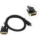 Exegate EX284906RUS Кабель HDMI-DVI ExeGate EX-CC-HDMIM-DVIM-2.0 (19M/25M, dual link, 2м, 2 фильтра, позолоченные контакты)