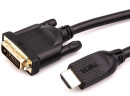 VCOM CG484GD-1.8M Кабель HDMI AM/DVI(24+1)M, 1.8м, CU, 1080P@60Hz, 2F, VCOM  <CG484G-1.8M>