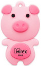 Флеш накопитель 16GB Mirex Pig, USB 2.0, Розовый2