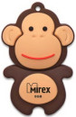 Флеш накопитель 8GB Mirex Monkey, USB 2.0, Коричневый2