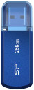Флеш накопитель 256Gb Silicon Power Helios 202, USB 3.2, Голубой2