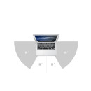 Защитная плёнка XtremeMac Privacy Filter для MacBook Air 13 MBA2-TP13-13 с олеофобным и гидрофобным покрытием4