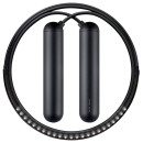 Умная скакалка Smart Rope, подключается к смартфону при помощи Bluetooth. Размер S, 243 см. (на рост 152 - 163 см). Цвет черный.