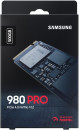 Твердотельный накопитель SSD M.2 500 Gb Samsung 980 PRO Read 7000Mb/s Write 5000Mb/s 3D NAND TLC MZ-V8P500BW3