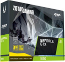 GAMING GeForce GTX 1650 AMP Core , 4Gb, 128bit, GDDR6, DVI-D, HDMI, DisplayPort, ZT-T16520J-10L, RTL {20}7