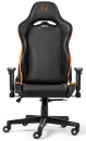 Кресло для геймеров Warp Sg черный/оранжевый2