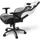 Кресло для геймеров Sharkoon Shark Skiller SGS4 чёрный белый4