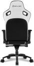 Кресло для геймеров Sharkoon Shark Skiller SGS4 чёрный белый5