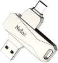 Флеш Диск Netac U785 32Gb <NT03U785C-032G-30PN>, USB3.0+TypeC, металлическая