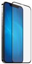 Защитное стекло 3D DF iColor-29 для iPhone 12 Pro Max 0.33 мм черная рамка