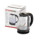 Чайник электрический StarWind SKG1052 1500 Вт чёрный 1.8 л пластик/стекло6