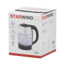 Чайник электрический StarWind SKG1052 1500 Вт чёрный 1.8 л пластик/стекло7