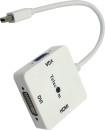 Кабель-переходник mini DP-->VGA/HDMI/DVI Telecom (TA556)