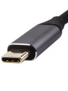 Кабель-адаптер USB 3.1 Type-Cm --> HDMI A(m) 4K@60Hz, 1.8m ,Aluminium Shell,VCOM <CU423MC-1.8M>4