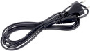 Кабель для аудио-видео техники IEC-320-C7--розетка 220V, 2-pin 1,8m ,черный, Telecom <TP228-1.8-B>