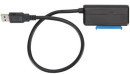 Кабель-адаптер USB3.0 ---SATA III 2.5/3,5"+SSD, правый угол, VCOM <CU817>3