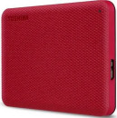 Жесткий диск Toshiba USB 3.0 1Tb HDTCA10ER3AA Canvio Advance 2.5" красный3