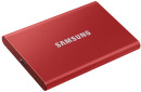 Внешний SSD диск 1.8" 500 Gb USB 3.1 Type-C Samsung T7 (MU-PC500R/WW) красный5