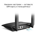Wi-Fi роутер TP-LINK TL-MR100 802.11bgn 300Mbps 2.4 ГГц 1xLAN черный3