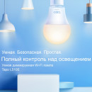 Умная диммируемая Wi-Fi лампа груша TP-LINK TAPO L510E E27 8.7W 2700K3