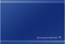 Внешний накопитель SSD Samsung 500Gb T7, 1.8", USB 3.2/Type-C, синий (MU-PC500H/WW)4