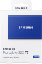 Внешний накопитель SSD Samsung 500Gb T7, 1.8", USB 3.2/Type-C, синий (MU-PC500H/WW)8