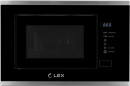 Микроволновая печь Lex Bimo 20.01 INOX 20л. 700Вт нержавеющая сталь/черный (встраиваемая)