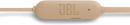 Гарнитура JBL T215BTC золотистый JBLT215BTCGD4