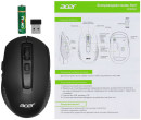 Мышь беспроводная Acer OMR060 чёрный USB + радиоканал7