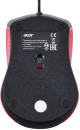 Мышь Acer OMW012 черный/красный оптическая (1200dpi) USB (3but)2