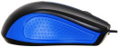 Мышь Acer OMW011 черный/синий оптическая (1200dpi) USB (3but)3
