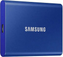 Жесткий диск SSD Samsung 1TB T7 Touch, USB Type-C, R/W 1000/1050MB/s, Blue MU-PC1T0H/WW4